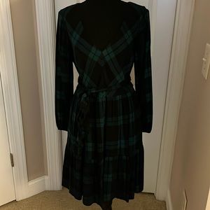 J crew size 6 plaid dress.